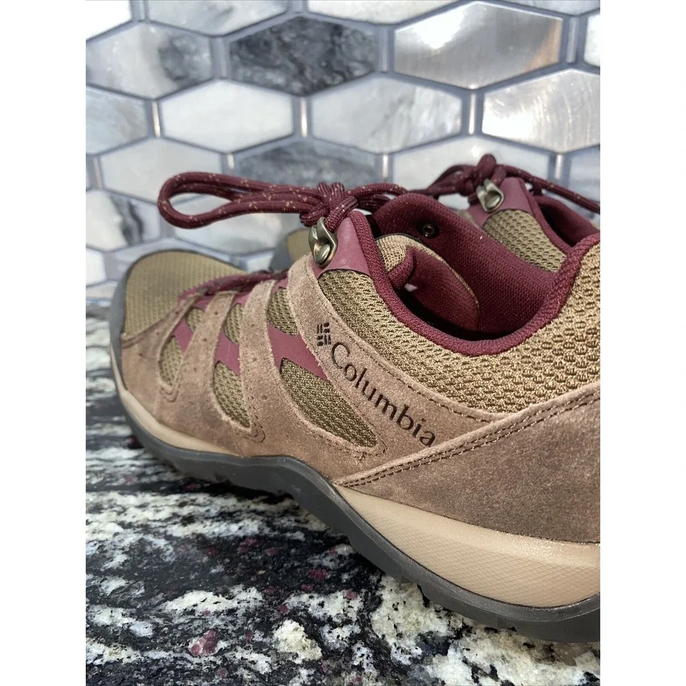 Columbia Womens Redmond V2 BL0830 Dark Truffle/Rich Wine 206‎ sz 9.5